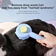Cat hair comb